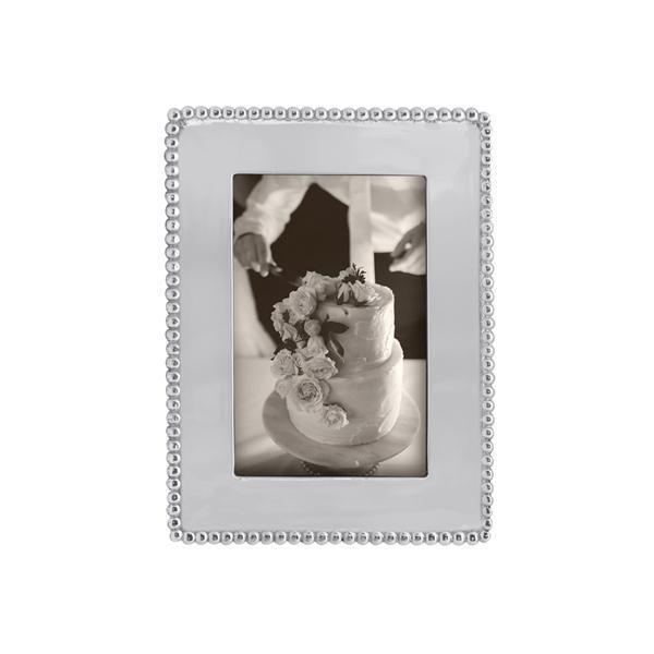 Load image into Gallery viewer, Mariposa Beaded 4x6 Engravable Frame