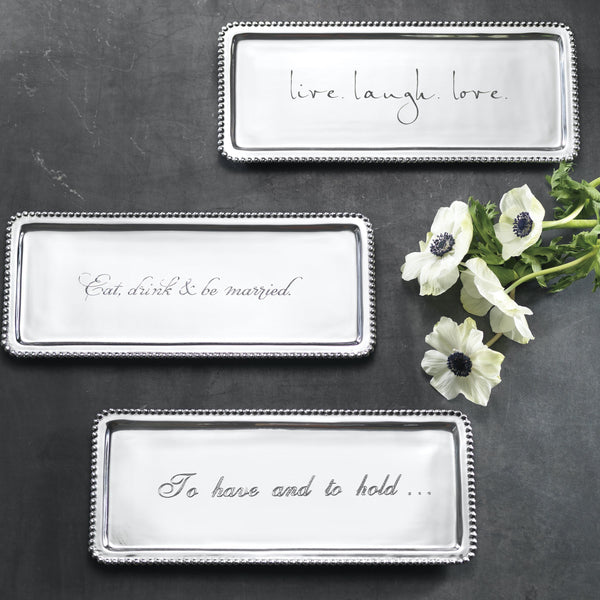 Load image into Gallery viewer, Mariposa Beaded Long Tray