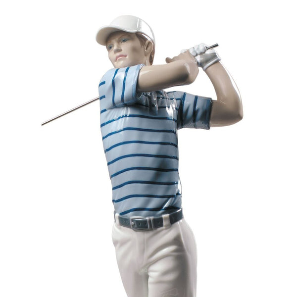 Load image into Gallery viewer, Lladro Golf Champion Man Figurine