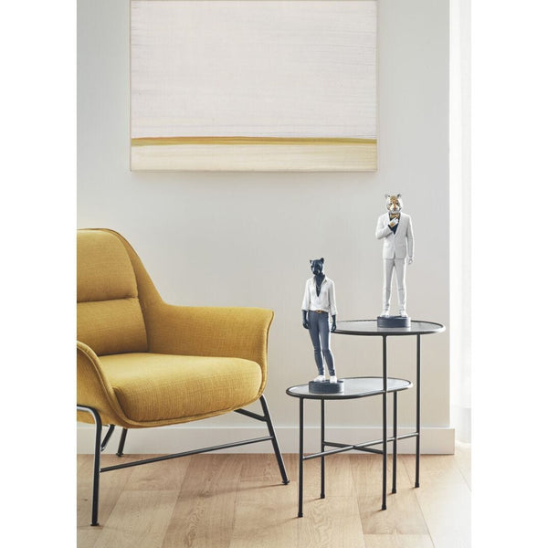 Load image into Gallery viewer, Lladro Panther Woman Figurine