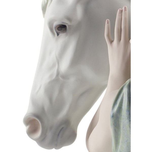 Load image into Gallery viewer, Lladro A True Friend Woman Figurine - Limited Edition