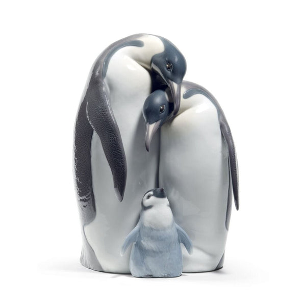 Load image into Gallery viewer, Lladro Penguin Family Figurine