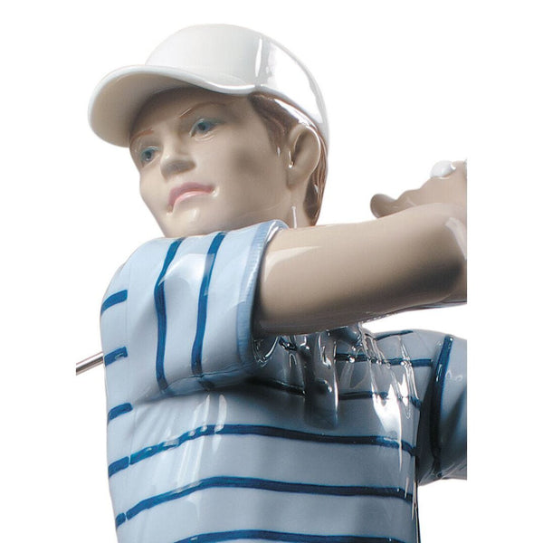 Load image into Gallery viewer, Lladro Golf Champion Man Figurine