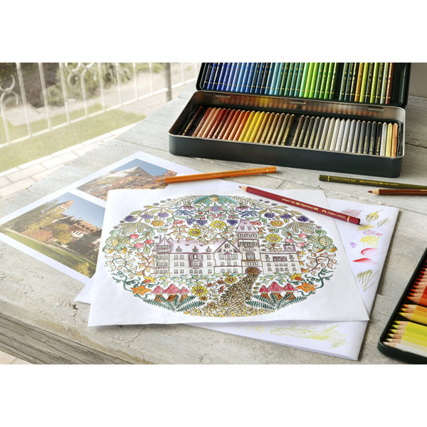Load image into Gallery viewer, Faber-Castell Polychromos® Artists' Color Pencils - Tin of 120