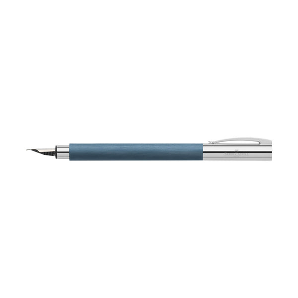 Load image into Gallery viewer, Faber-Castell Ambition Fountain Pen, Blue Resin