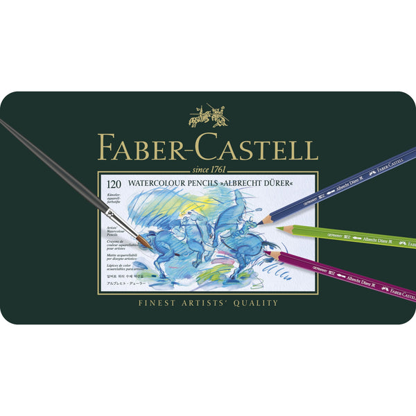 Load image into Gallery viewer, Faber-Castell Albrecht Dürer® Artists' Watercolor Pencils - Tin of 120