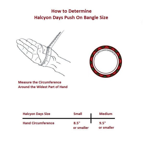 Load image into Gallery viewer, Halcyon Days "Love Hearts on Red & Gold" Bangle