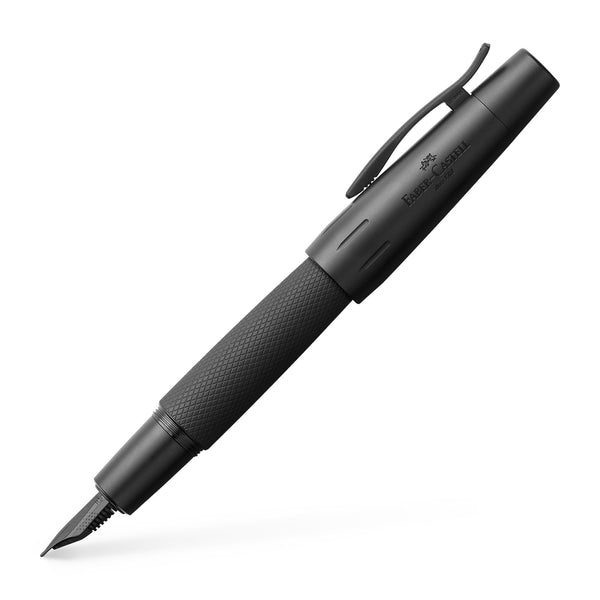 Load image into Gallery viewer, Faber-Castell e-motion Fountain Pen, Pure Black