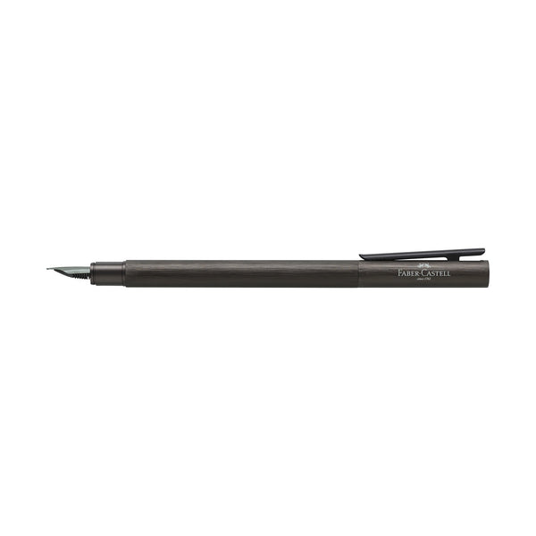 Load image into Gallery viewer, Faber-Castell NEO Slim Fountain Pen, Aluminum Gunmetal