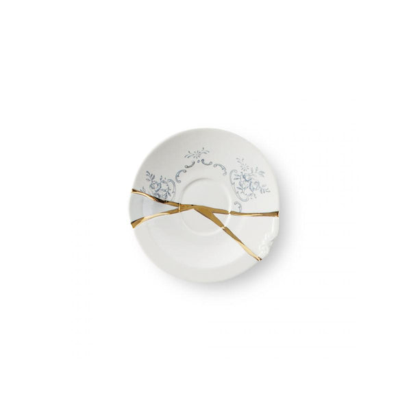 Load image into Gallery viewer, Seletti Kintsugi No. 1 Coffee cup with saucer