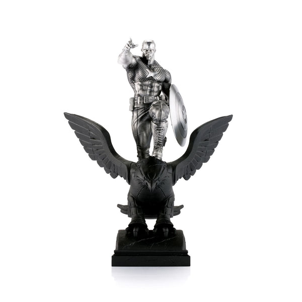 Load image into Gallery viewer, Royal Selangor Limited Edition Captain America Resolute Figurine