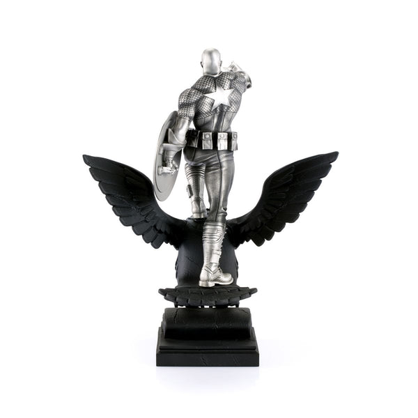 Load image into Gallery viewer, Royal Selangor Limited Edition Captain America Resolute Figurine