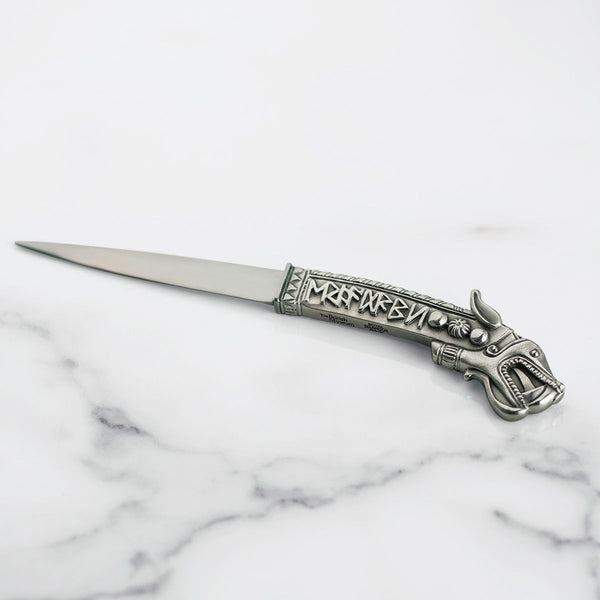 Load image into Gallery viewer, Royal Selangor Hound Head Letter Opener