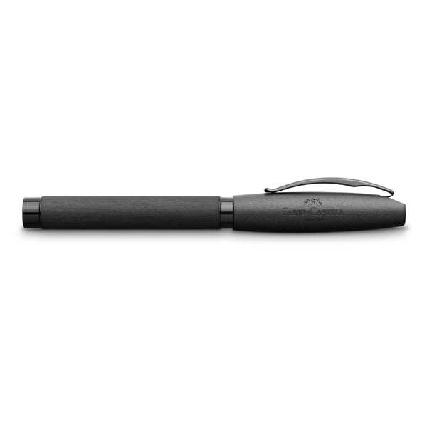Load image into Gallery viewer, Faber-Castell Essentio Fountain Pen, Aluminium Black