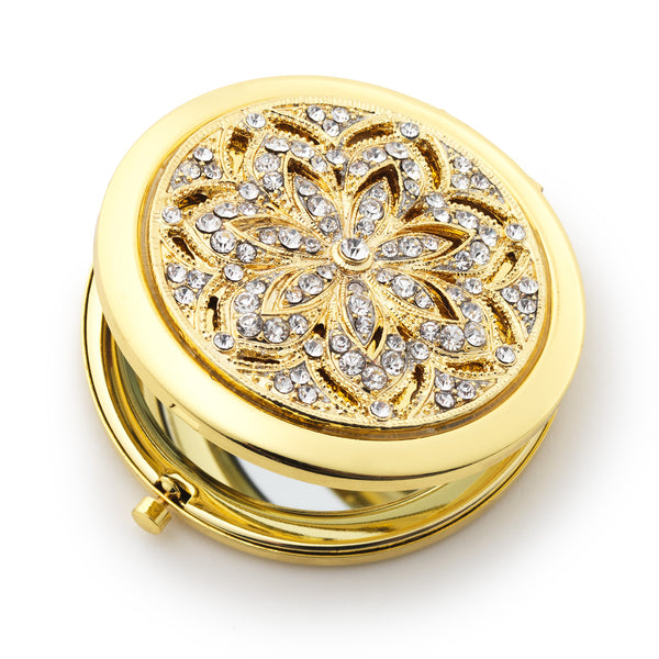 Load image into Gallery viewer, Olivia Riegel Gold Windsor Compact