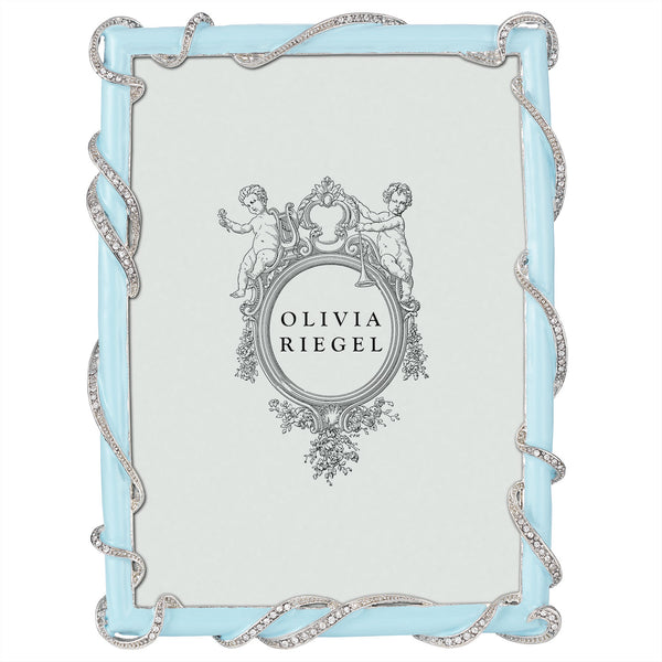 Load image into Gallery viewer, Olivia Riegel Baby Blue Harlow 5" x 7" Frame