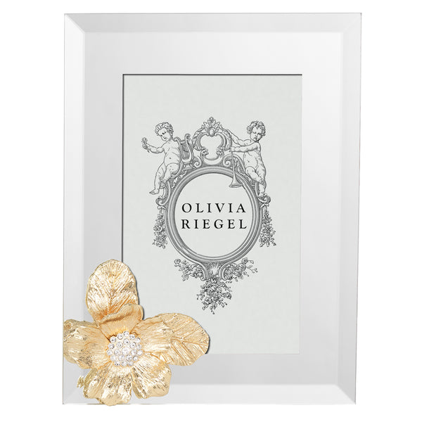 Load image into Gallery viewer, Olivia Riegel Gold Botanica 4" x 6" Frame