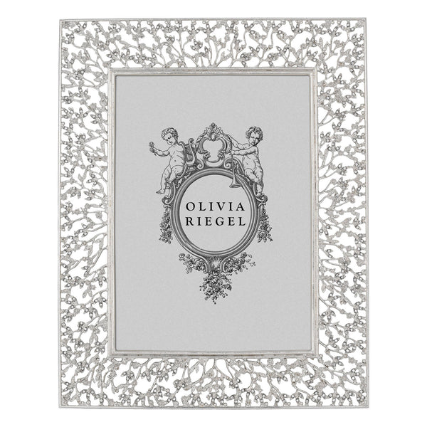 Load image into Gallery viewer, Olivia Riegel Silver Isadora 5" x 7" Frame