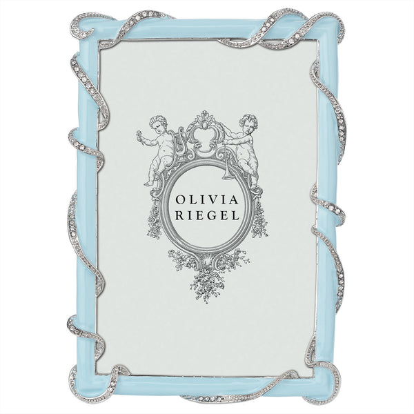 Load image into Gallery viewer, Olivia Riegel Baby Blue Harlow 4" x 6" Frame