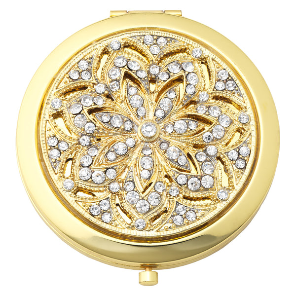 Load image into Gallery viewer, Olivia Riegel Gold Windsor Compact