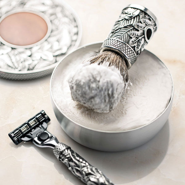 Load image into Gallery viewer, Royal Selangor Woodland Shaving Bowl