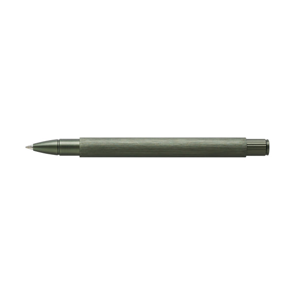Load image into Gallery viewer, Faber-Castell NEO Slim Rollerball Pen, Aluminum Olive Green