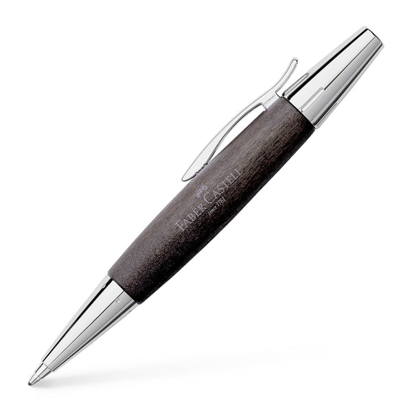 Load image into Gallery viewer, Faber-Castell e-motion Ballpoint Pen - Pearwood Black