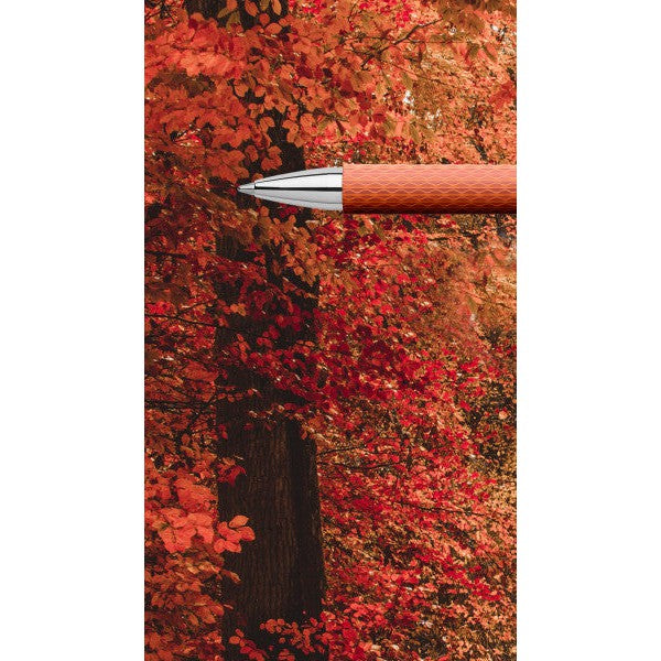 Load image into Gallery viewer, Faber-Castell Ambition Ballpoint Pen - OpArt Autumn Leaves