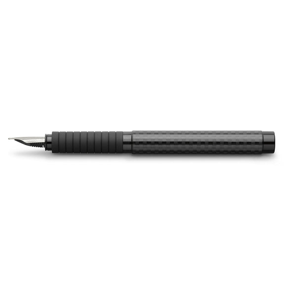 Load image into Gallery viewer, Faber-Castell Essentio Fountain Pen, Black Carbon