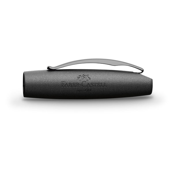 Load image into Gallery viewer, Faber-Castell Essentio Fountain Pen, Aluminium Black