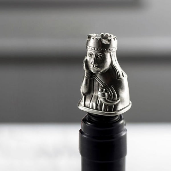 Load image into Gallery viewer, Royal Selangor Lewis Queen Wine Stopper
