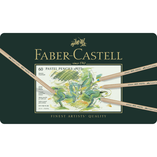 Load image into Gallery viewer, Faber-Castell Pitt® Pastel Pencils - Tin of 60