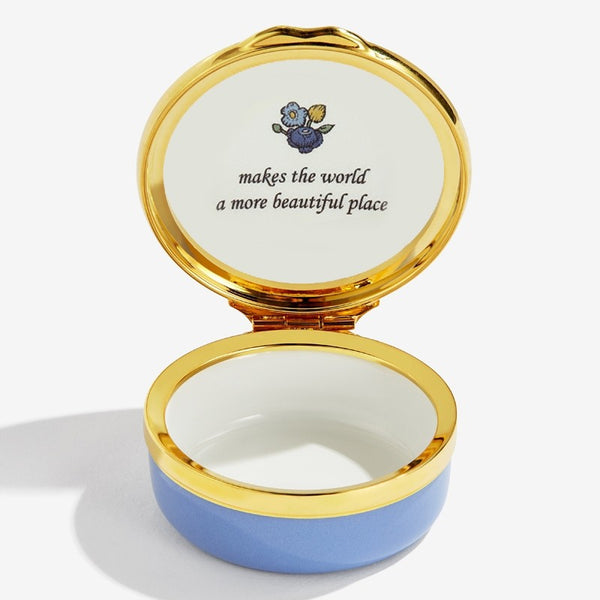 Load image into Gallery viewer, Halcyon Days "Having a friend like you" Enamel Box