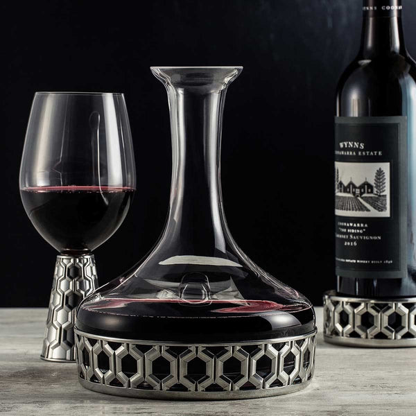 Load image into Gallery viewer, Royal Selangor Hexagon Decanter