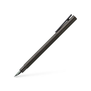 Faber-Castell NEO Slim Fountain Pen, Aluminum Gunmetal