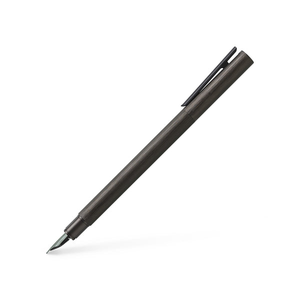 Load image into Gallery viewer, Faber-Castell NEO Slim Fountain Pen, Aluminum Gunmetal
