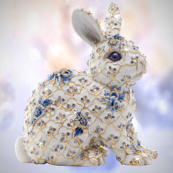 Load image into Gallery viewer, Jay Strongwater Jing Year of the Rabbit Figurine