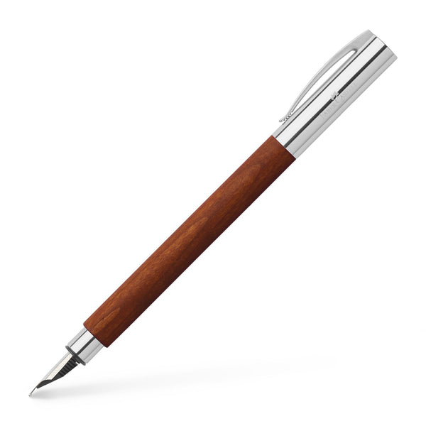 Load image into Gallery viewer, Faber-Castell Ambition Fountain Pen, Pearwood Brown