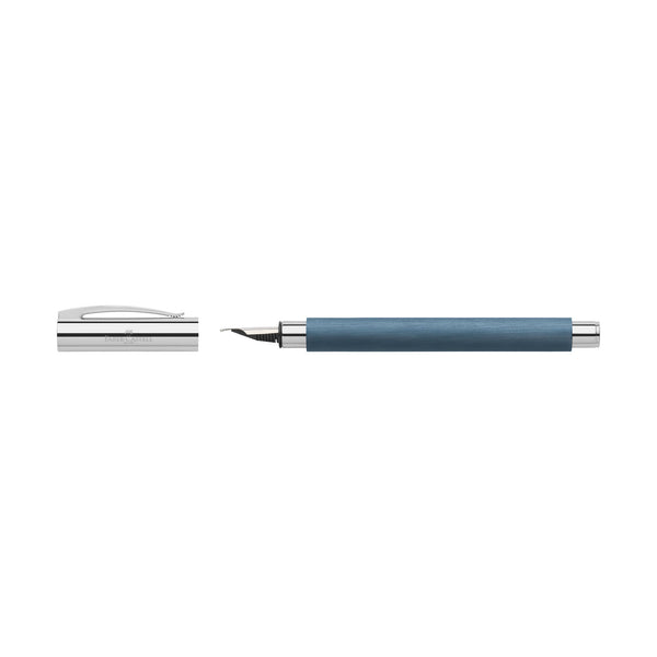 Load image into Gallery viewer, Faber-Castell Ambition Fountain Pen, Blue Resin