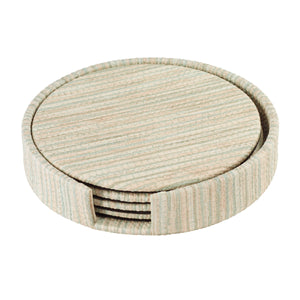 Bodrum Linens Grasscloth Coasters