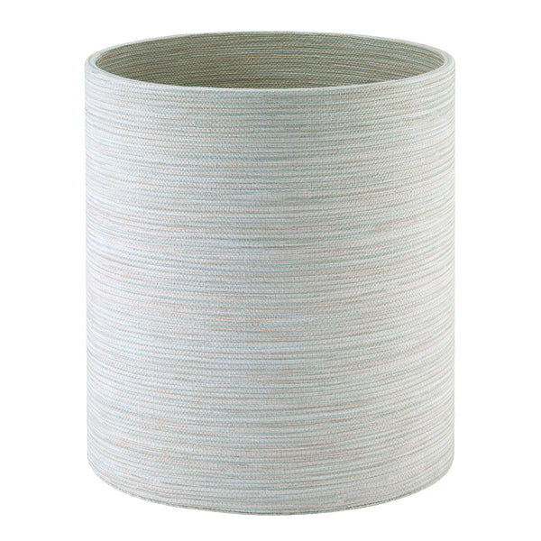 Load image into Gallery viewer, Bodrum Linens Grasscloth Bath Accessories - Celadon
