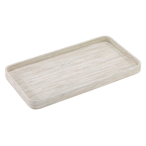 Bodrum Linens Grasscloth Bath Accessories - Ecru