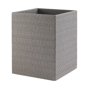 Bodrum Linens Wicker Bath Accessories - Gray