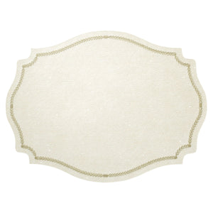 Bodrum Linens Regent Mat - Easy Care Placemats - Set of 4