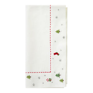 Bodrum Linens Jolly Days Napkin - Linen Napkins - Set of 4