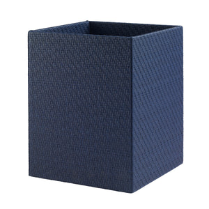 Bodrum Linens Wicker Bath Accessories - Navy