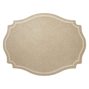 Bodrum Linens Regent Mat - Easy Care Placemats - Set of 4