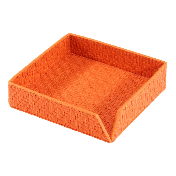Load image into Gallery viewer, Bodrum Linens Wicker Cocktail Napkin Box
