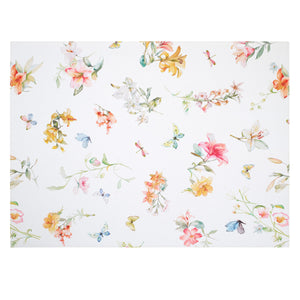 Bodrum Linens Lily Garden - Easy Care Placemats - Set of 4