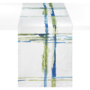 Bodrum Linens Abstract Grid - Tablecloths & Runners